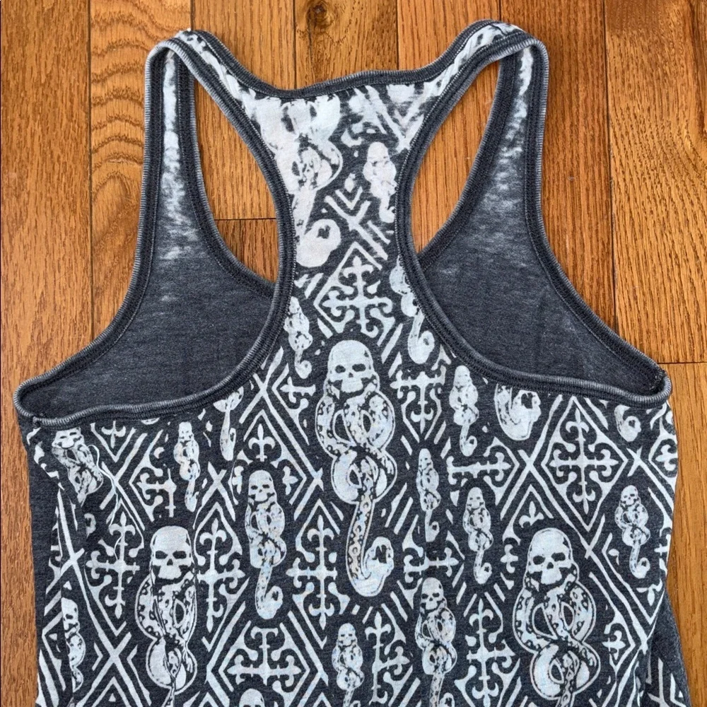 Harry Potter Tank Top Snake Slytherin Top Size Small Tee Shirt - Picture 9 of 9